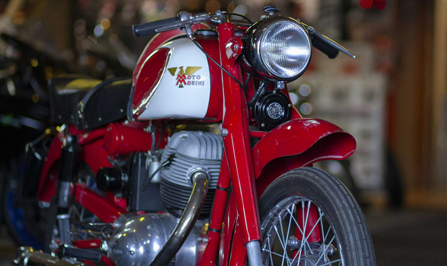 Une Moto Morini Briscola en état collection 🔐