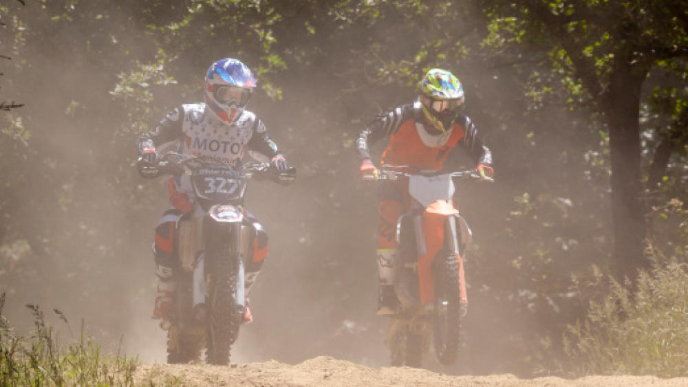 La difficile découverte du Motocross...