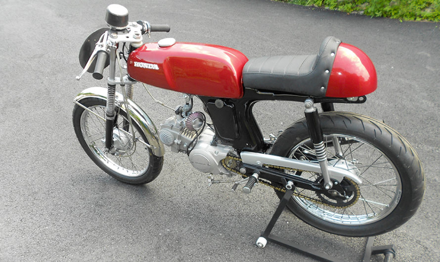 Une Honda 50 SS remise au goût du jour !