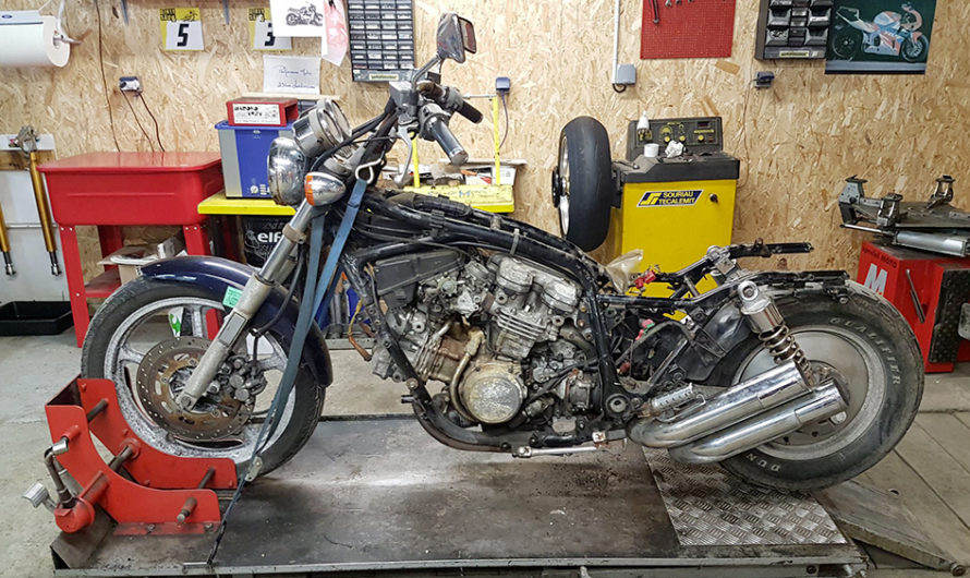 Une Honda VF750C remise à neuf par Performances Moto !