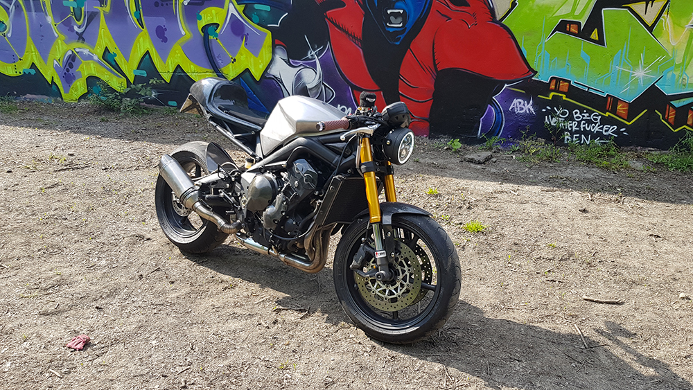 La Street Triple Café Racer de Guillaume