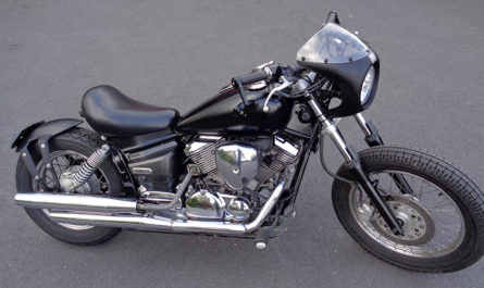 La Yamaha 125 Dragstar devenue Bobber