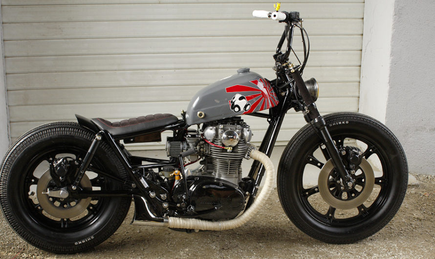 La Yamaha 650 XS devenue Bobber