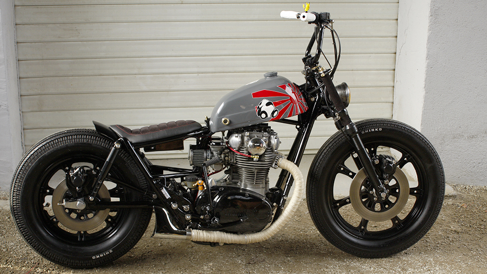 La Yamaha 650 XS devenue Bobber