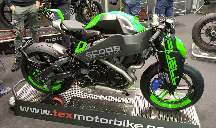 Seb Kustom Motorcycle au «Motor Bike Expo»