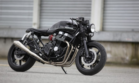 Un Cafe-Racer très européen !