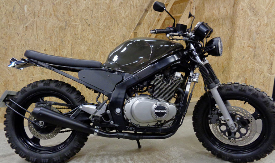 Suzuki 500 GSF : la routière devenue Scrambler