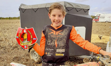 Tom Garnier : Champion de Bretagne Benjamin 85cc