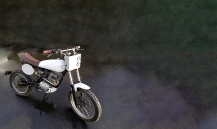 Un Scrambler sur base de Honda 125 City Fly