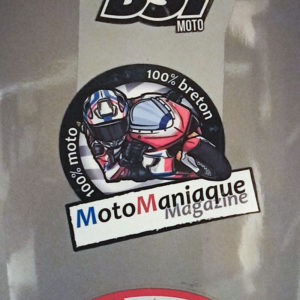 Sticker MotoManiaque - Vitesse