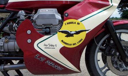 La Moto Guzzi «Krajka» de Patrick