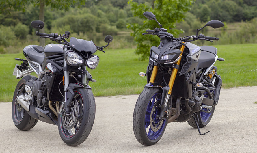 Triumph Street Triple RS ou Yamaha MT-09 SP ?