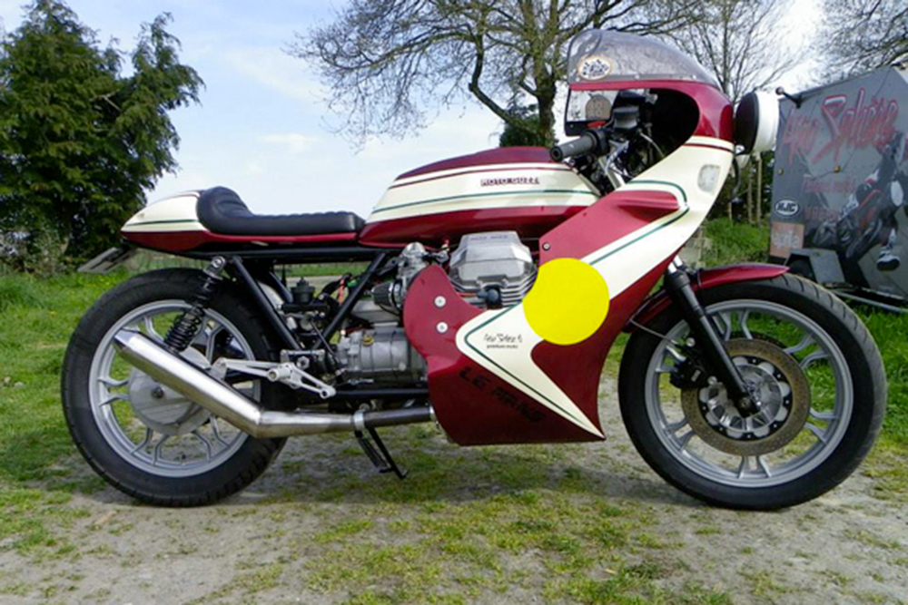 La Moto Guzzi «Krajka» de Patrick