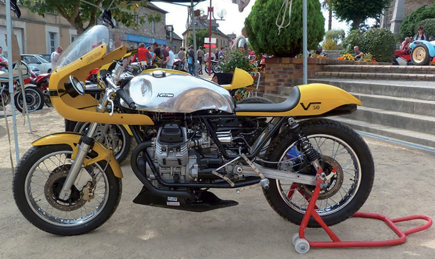 La Guzzi V50 de Bruno «Kici»