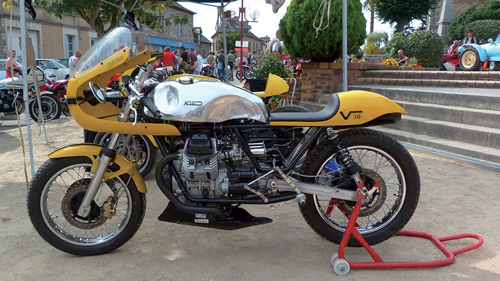 La Guzzi V50 de Bruno «Kici»