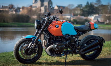 La BMW Nine T «Gulf» de Tom