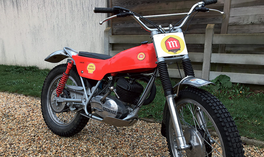 Sauvetage d’une Montesa 247 par Christian