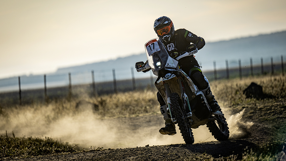 Julien Jagu, en route pour le Dakar !