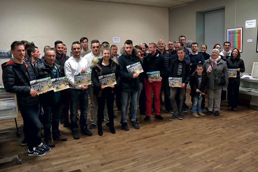 Assemblée générale de l'AMA Saint-Carreuc ...  Un tour de chauffe sans serrage !!!