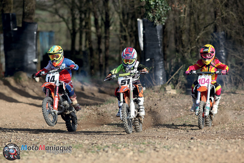 Eloane, Soan et Nathan une équipe (ré-)unie en 65cc !