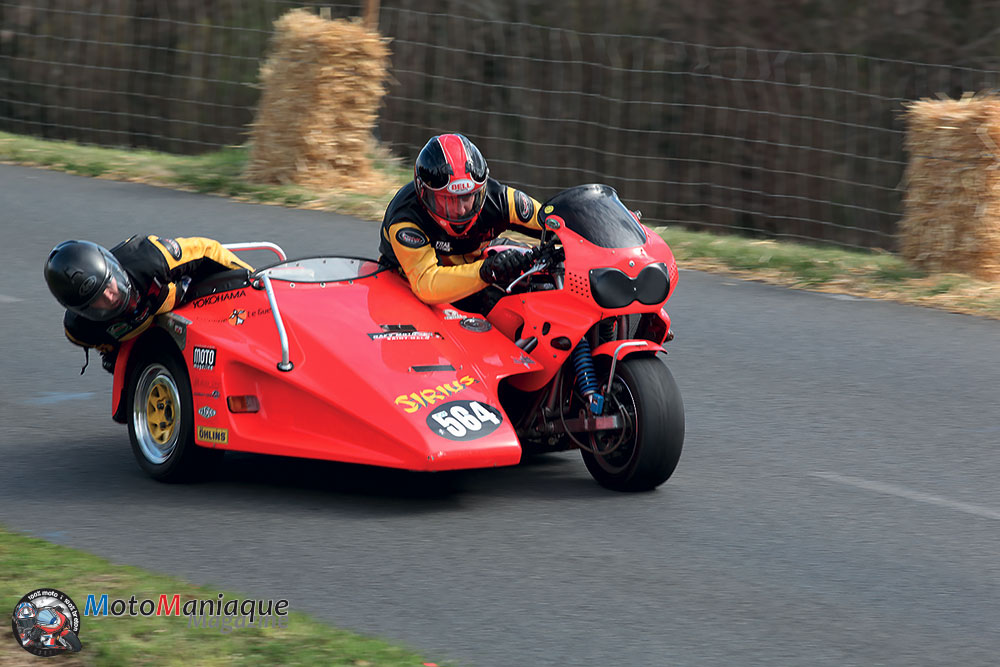 Un peu de lumière sur le Side-car en course de côte