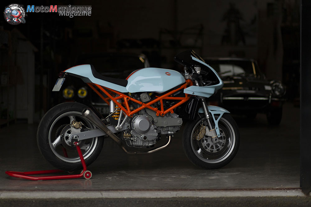 Magnifique Ducati ST2 « Cafe Racer »