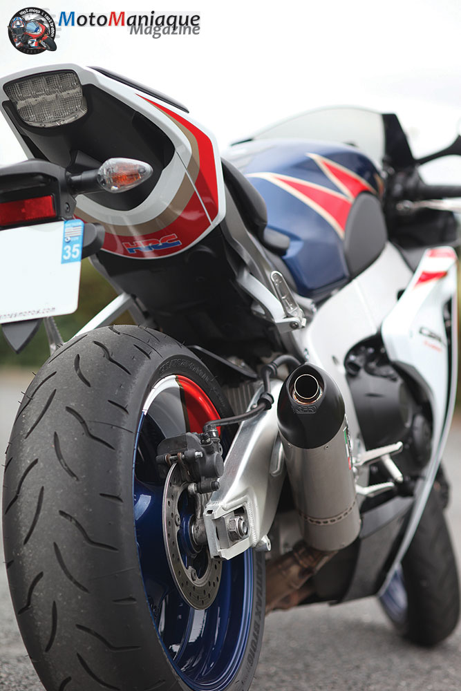 CBR 1000RR HRC - Les jantes en plus !