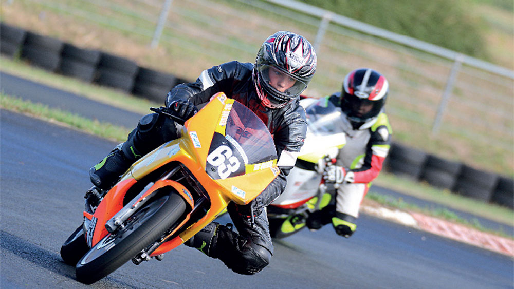 Axel Cabon en championnat de France 25 Power