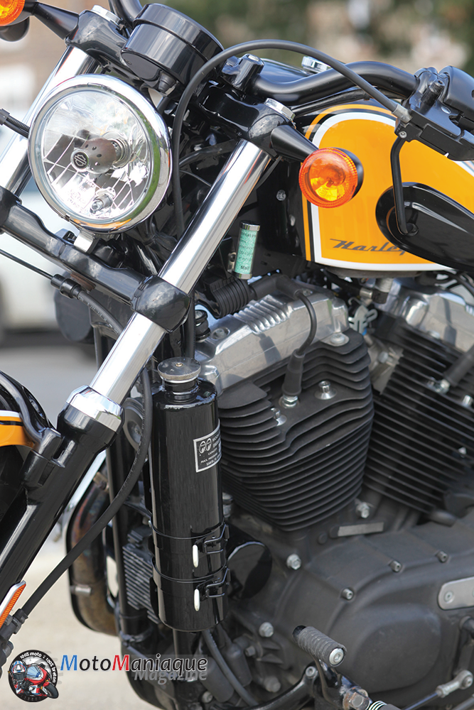 Peinture perso sur une HD Forty-Eight : superbe !