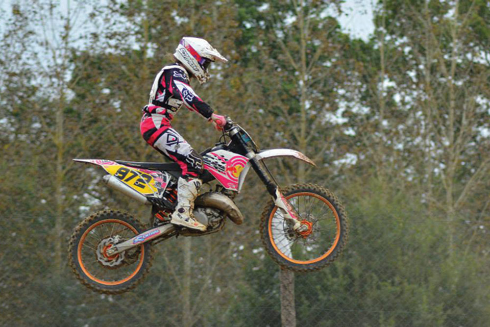 Cindy Venchiarutti : Pilote MotoCross en UFOLEP