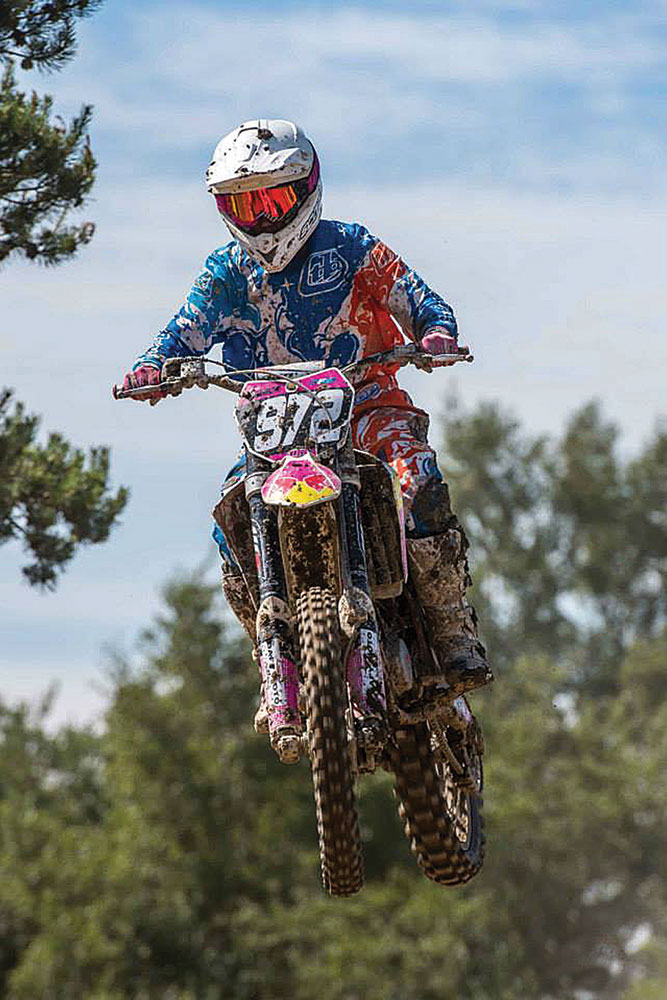 Cindy Venchiarutti : Pilote MotoCross en UFOLEP