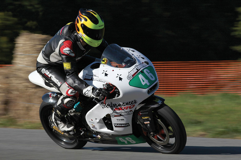 TimoThée Monot du championnat de Bretagne au Tourist Trophy...