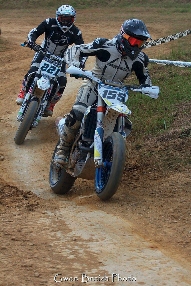 Championnat de France Supermotard à Lohéac