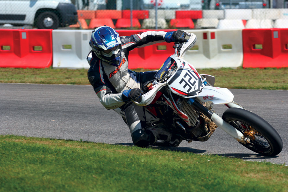 Championnat de France Supermotard à Lohéac