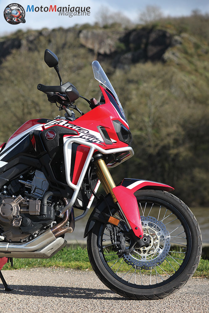 Africa Twin 2016 - En essai chez Leconte Motos à Rennes