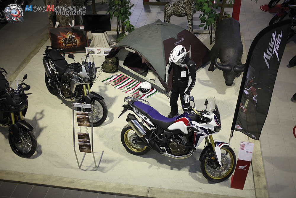 Africa Twin 2016 - En essai chez Leconte Motos à Rennes