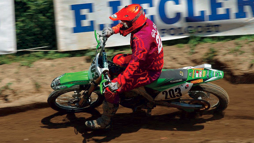 Le motocross, terre de plaisir avec Michel Salaun