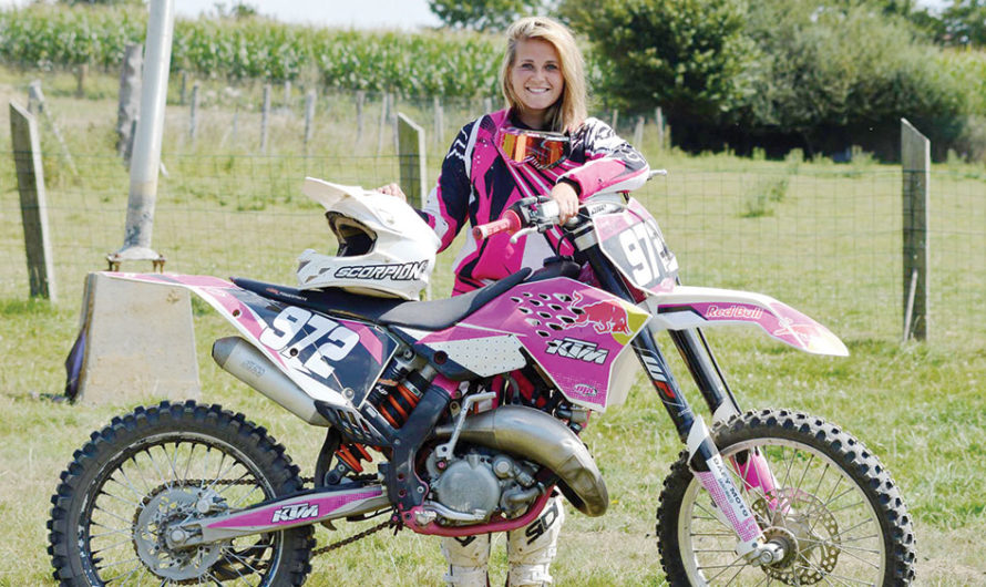 Cindy Venchiarutti : Pilote MotoCross en UFOLEP