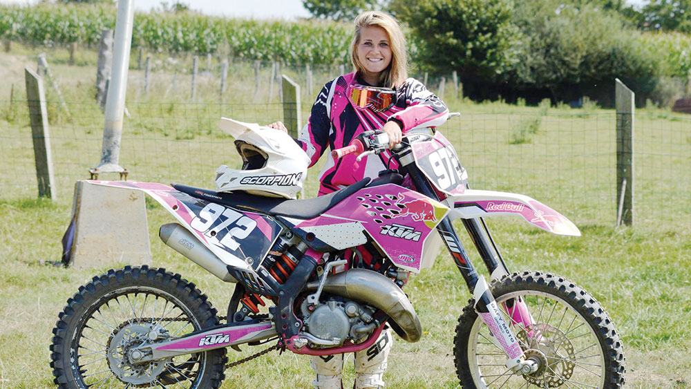 Cindy Venchiarutti : Pilote MotoCross en UFOLEP