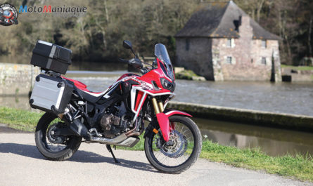 Africa Twin 2016 - En essai chez Leconte Motos à Rennes