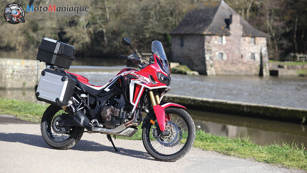 Africa Twin 2016 - En essai chez Leconte Motos à Rennes