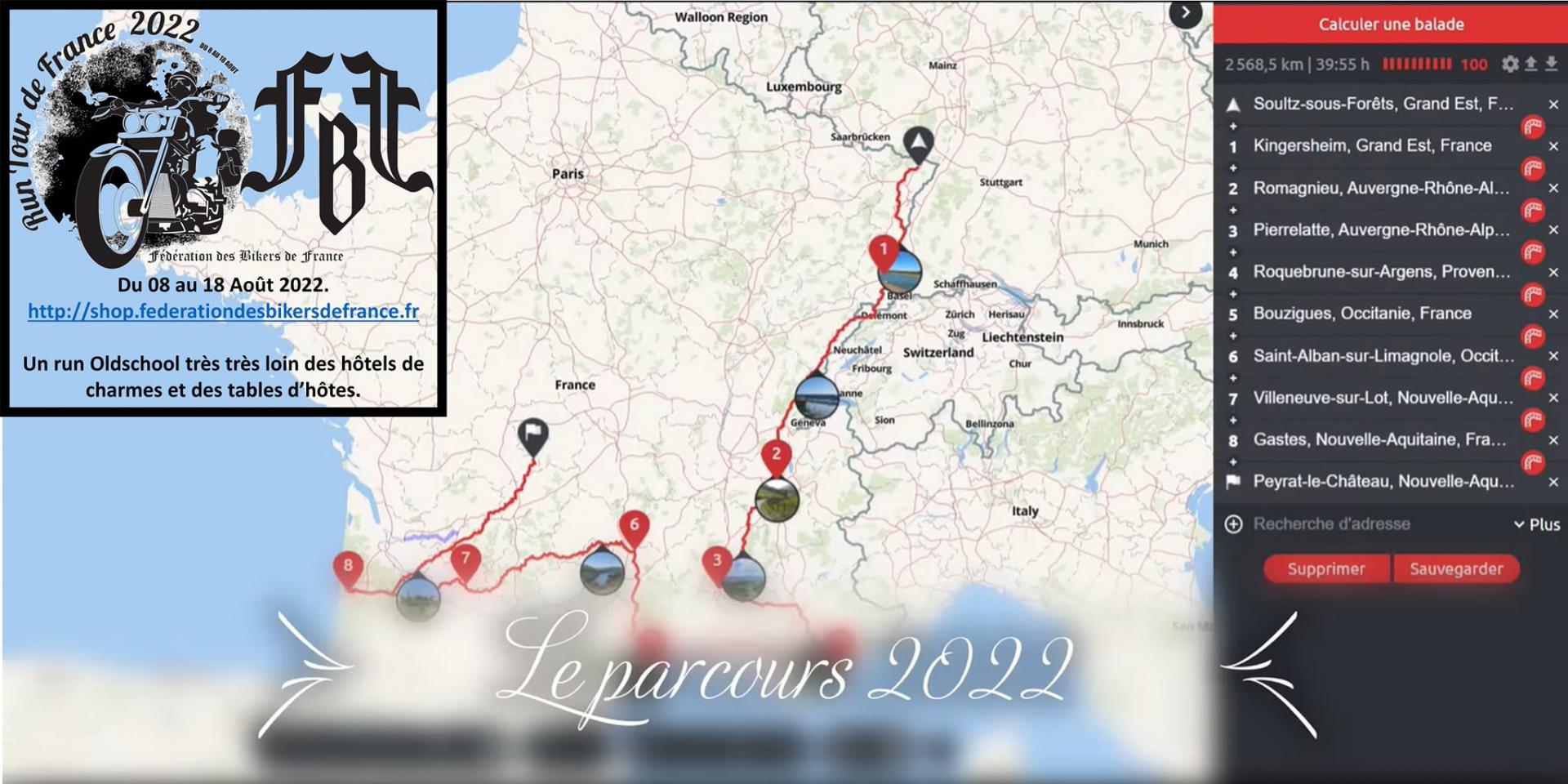 RUN Tour de France 2022