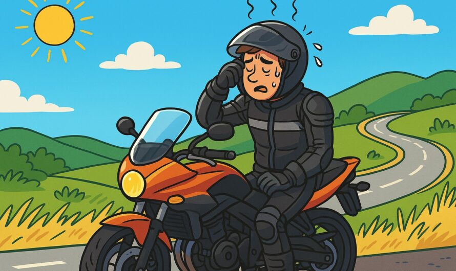 Rouler en été sans cuire : 5 équipements moto indispensables !